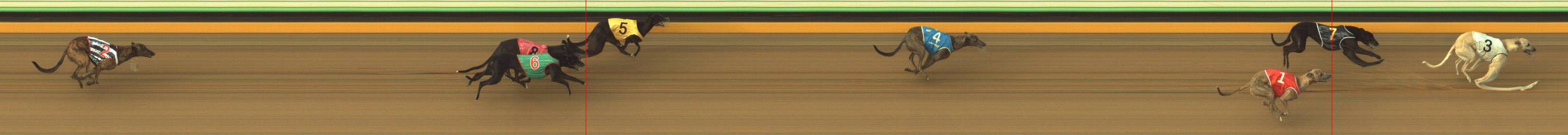 Race result finish photo